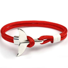 Load image into Gallery viewer, Whale Tail Anchor Bracelets