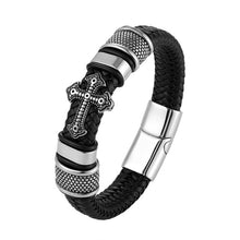 Load image into Gallery viewer, Classical Multi-layer Handmade Leather Chain Weaved Man Bracelets
